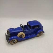 Dinky Prewar 24c Town Sedan 1st type Tootsie chromed hubs 