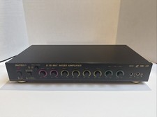 Spacetech A/V Karoke Mic Mixer Amplifier K-18 CD Karaoke Digital Audio Vintage