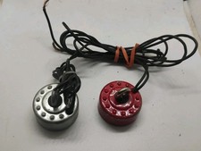 Gilbert Erector Set Part MJ Red Painted  Cadmium Plated Steel Electromagnet Lot