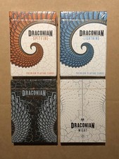 Draconian Spitfire, Lightning, Brimstone, and White Edition Playing Cards Set