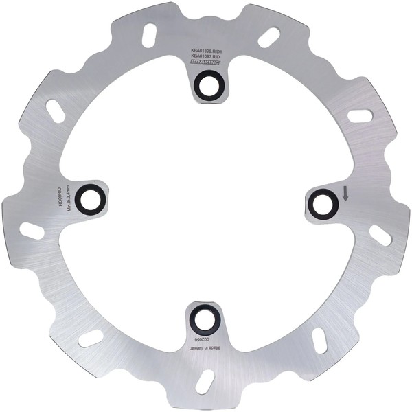 Bremsscheibe Braking Wave HO09RID, Hinten FüR Honda CBR 125 R, Bj. 2004-2017-image