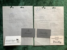 Vintage 1980s Disneyland Service award ephemera 1971 Magic Kingdom Club files
