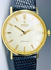 Vintage Omega Seamaster Automatic Date Watch, C. 1960s, Running and keeping time