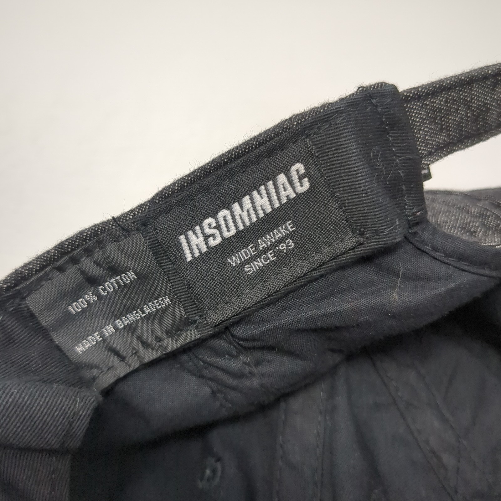 EDC Slideback Baseball Hat Solid Black One Size E… - image 9