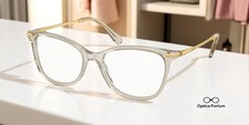 SWAROVSKI SK2010 3003 Beige Transparent Demo Lens 54 mm Women's Eyeglasses