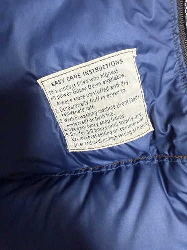 Vintage 70s Marmot Mountain Works Puffer Goose Down Vest S Jacket Camp Outdoor - Picture 6 of 8