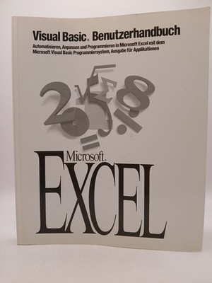 Microsoft Excel Version 5.0 - Visual Basic Benutzerhandbuch VBA - Ausgabe 125188
