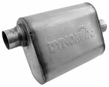 Dynomax 17219 Ultra Flo Welded Muffler 2.5 2.5 Offsetcenter