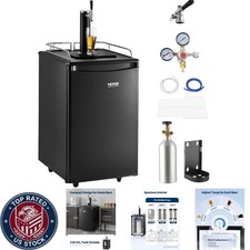 Commercial Draft Beer Kegerator with Dual Keg Capacity  Auto Defrost Feature