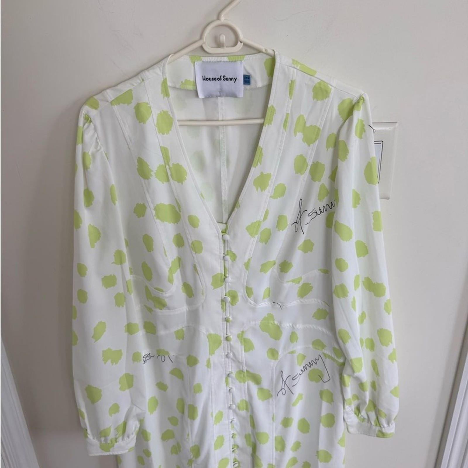 House of Sunny Printed Midi Dress