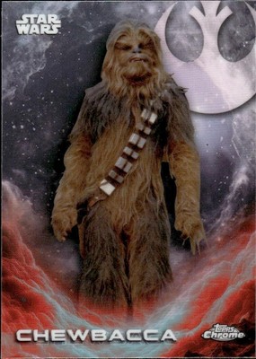 2025 Topps Chrome Star Wars #CE-10 Chewbacca Costco Exclusive
