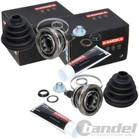 2X Kamoka Antriebswellengelenk Satz Radseitig Passend FüR Skoda Fabia VW FOX POL
