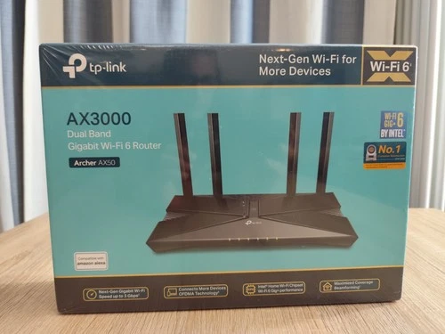 Router WiFi TP-Link Archer Ax3000 AX50 nuovo, ancora imballato.