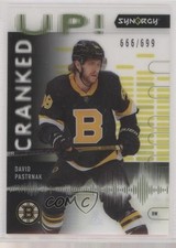 2022-23 Upper Deck Synergy Cranked Up 666/699 David Pastrnak #CU-DP 19q7