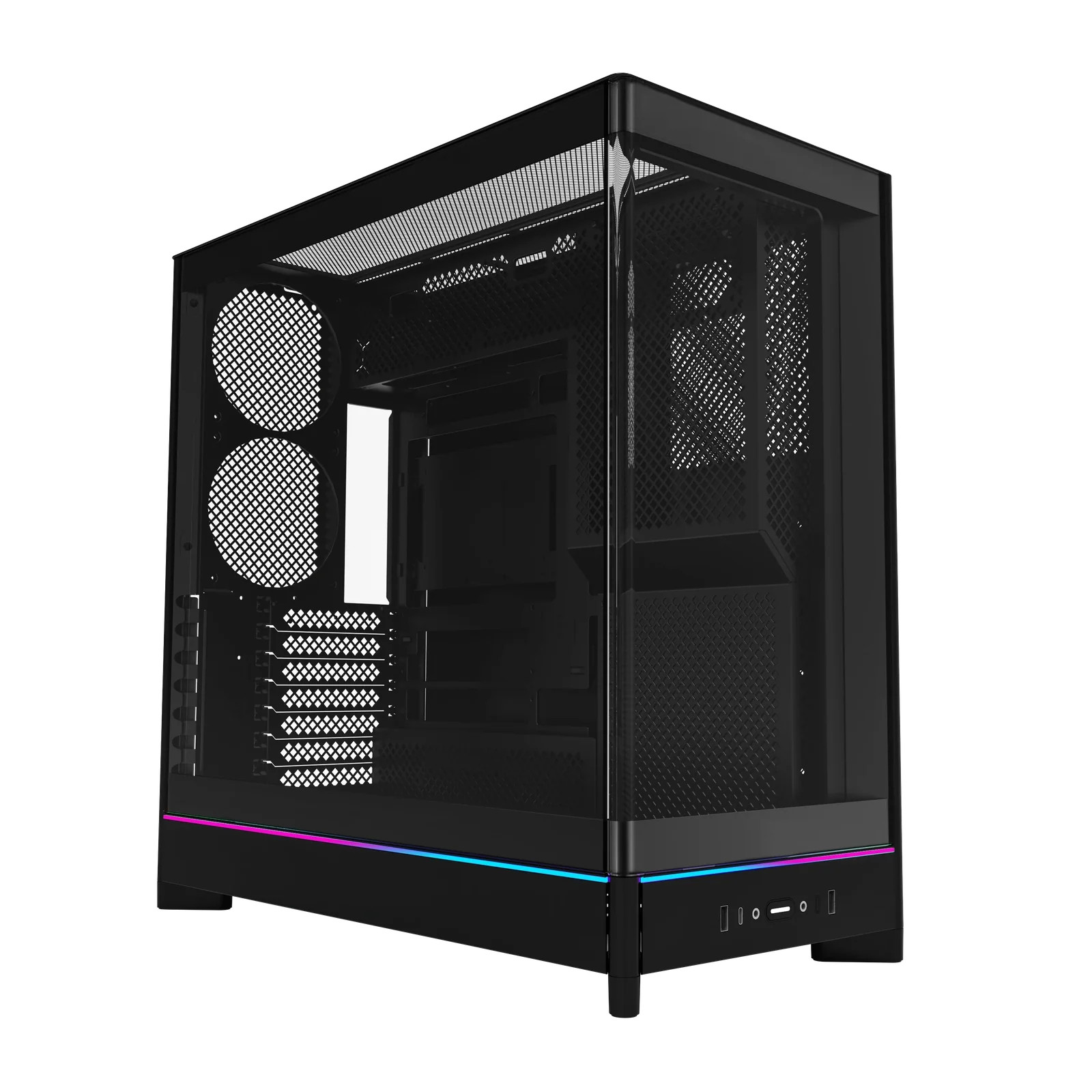 Montech HS02 Reversible Black ATX Case