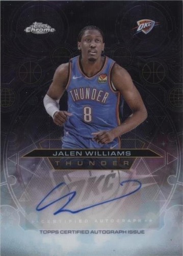 2025-26 Topps Chrome JALEN GREEN Ball of Duty Yellow Refractor
