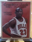 Cracker Jack Ball Players Michael Jordan Bulls #23 Basketball Trading Card