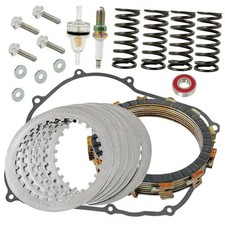 Clutch Friction Plates Kit  Gasket and Heavy Duty Springs Compatible for