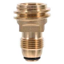 Gas Tank Convert Head Propane Quick Connect Fittings Camping Adapter Supplies