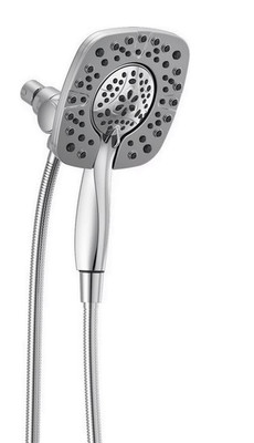 Delta In2ition 4-Spray Two-in-One Shower/Handshower Head Chrome 58498 OPEN BOX