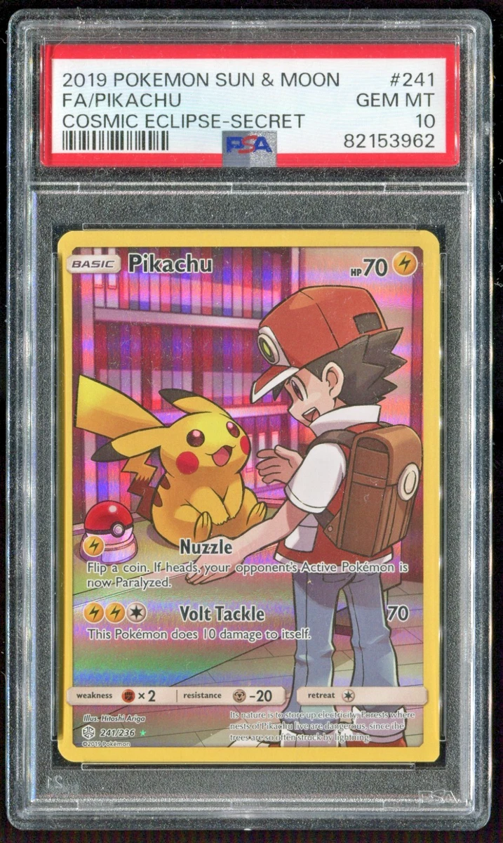 Pikachu Pokémon TCG Professional Sports Authenticator (PSA) Secret