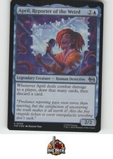 April, Reporter of the Weird Teenage Mutant Ninja Turtles 0030 Foil MTG NM/M