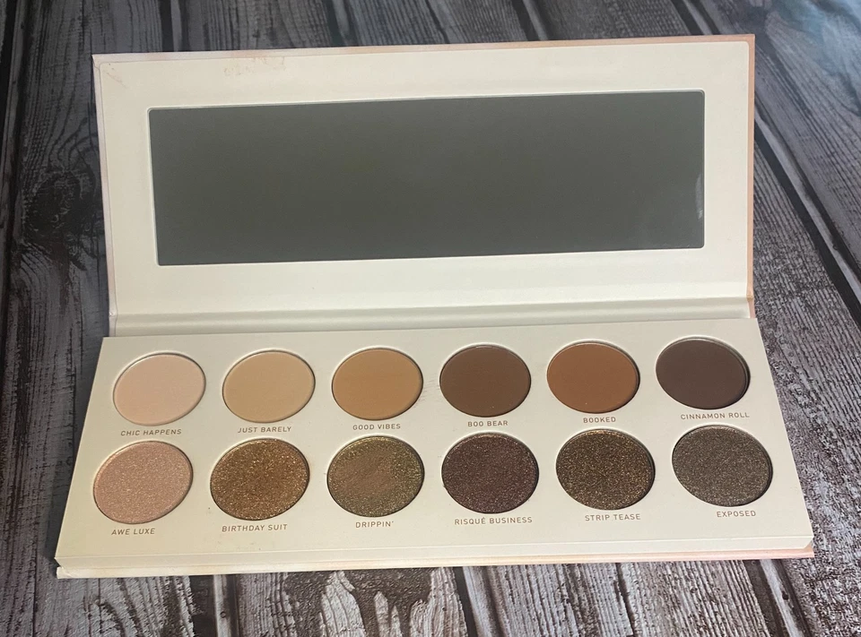 Morphe x Jaclyn Hill Divine Neutrals Eyeshadow Palette 12 Shades Matte Shimmer - Image 4 of 4