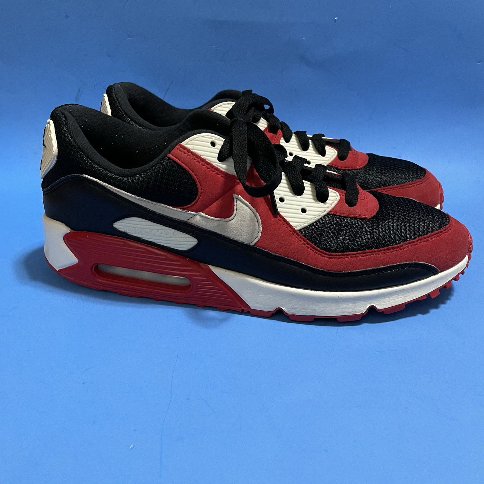 SAOLA Nike Air Max 90 By You ID Rosso Bianco Nero CT3621 991 Uomo Taglia 12 5
