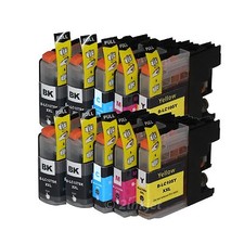  10 Pk LC107 LC105 XXL Ink For Bro MFC-J4510DW MFC-J4610DW with CHIP