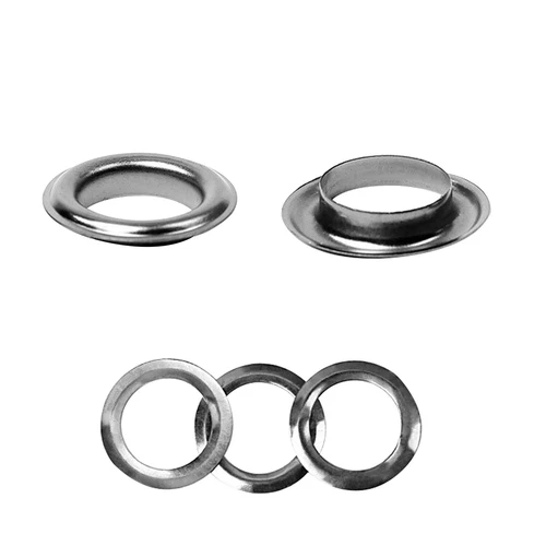Ojales grandes de metal y latón de 30 mm 40 mm oro plata bronce ojales con arandela - Imagen 19 de 29