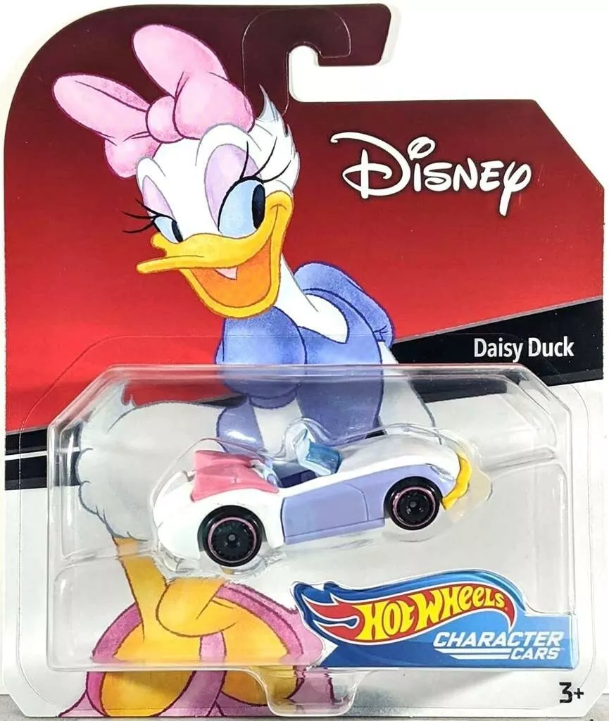 Daisy Duck Disney Mickey and Friends Character Cars Hot Wheels Exclusive