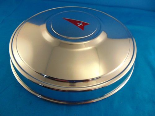 1970's Dog Dish Aluminum Pontiac Poverty Hubcap Hub Cap SUPER NICE!! - Picture 19 of 24