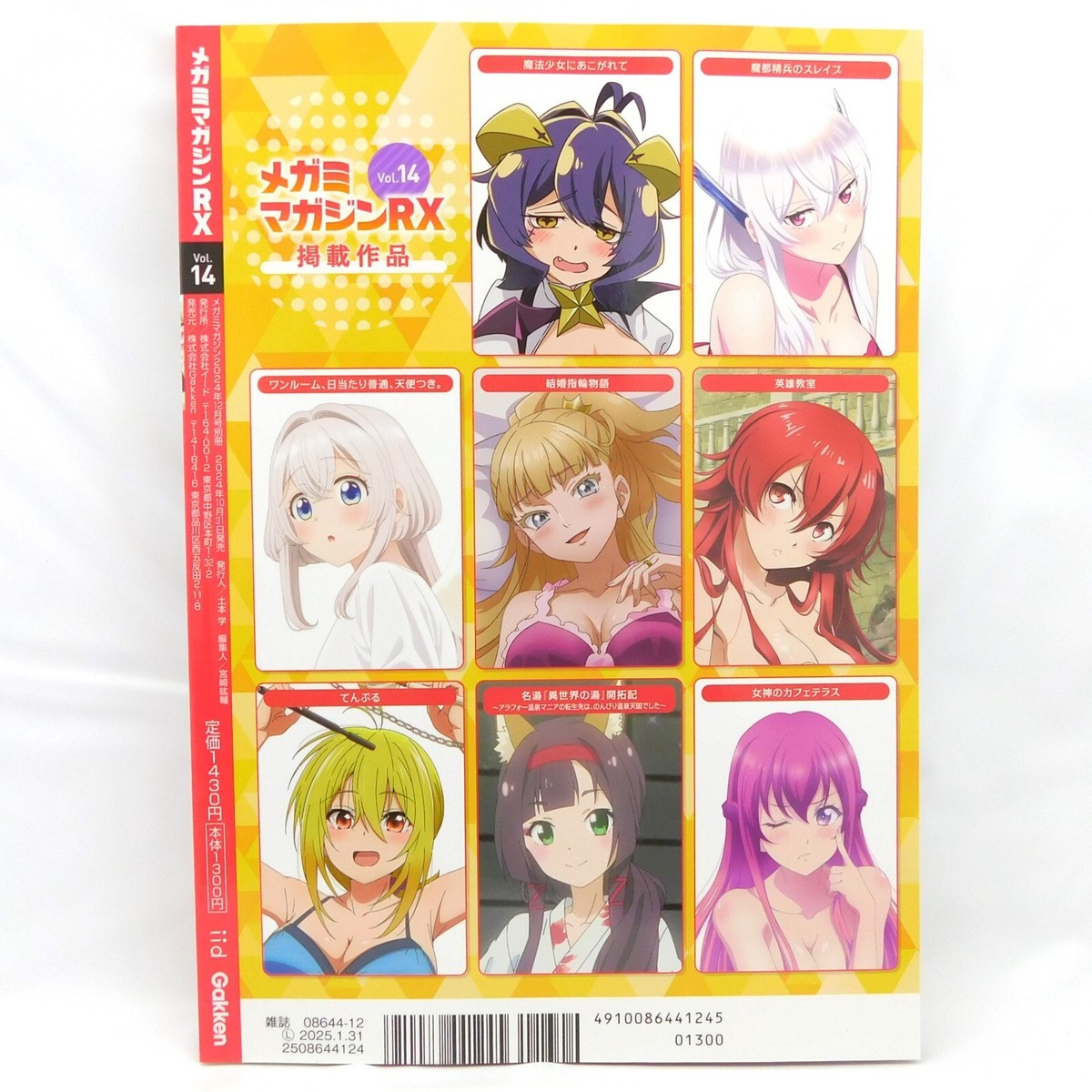 Megami MAGAZINE RX Vol.14 Gushing over Magical Girls B2