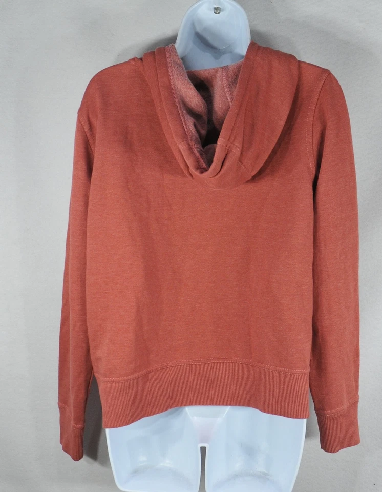 90 degree by Reflex hoodie M fleece long sleeve Orange Fire NWT - Image 4 of 4