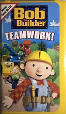 Bob the Builder - Teamwork(VHS 2003)TESTED-RARE VINTAGE COLLECTIBLE-SHIP24HOURS