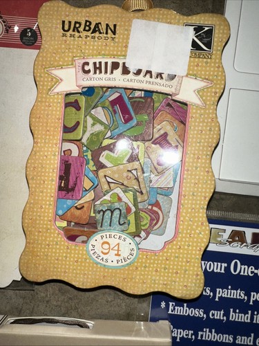 Lotto vari di pezzi di truciolato scrapbooking guarda! - Foto 7 di 9