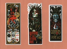 QUEENS of the STONE AGE STICKERS Music STONER ROCK Alternative HARD metal Kuyss