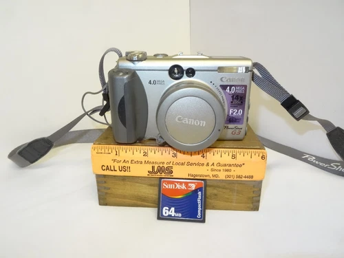 Canon Power Shot G3 Digital Camera w/64mb Compact Flash (no charger)