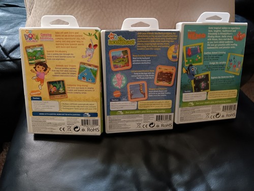 Leapster Games The Backyardigans, Dora The Explorer And Finding Nemo - Picture 3 of 3