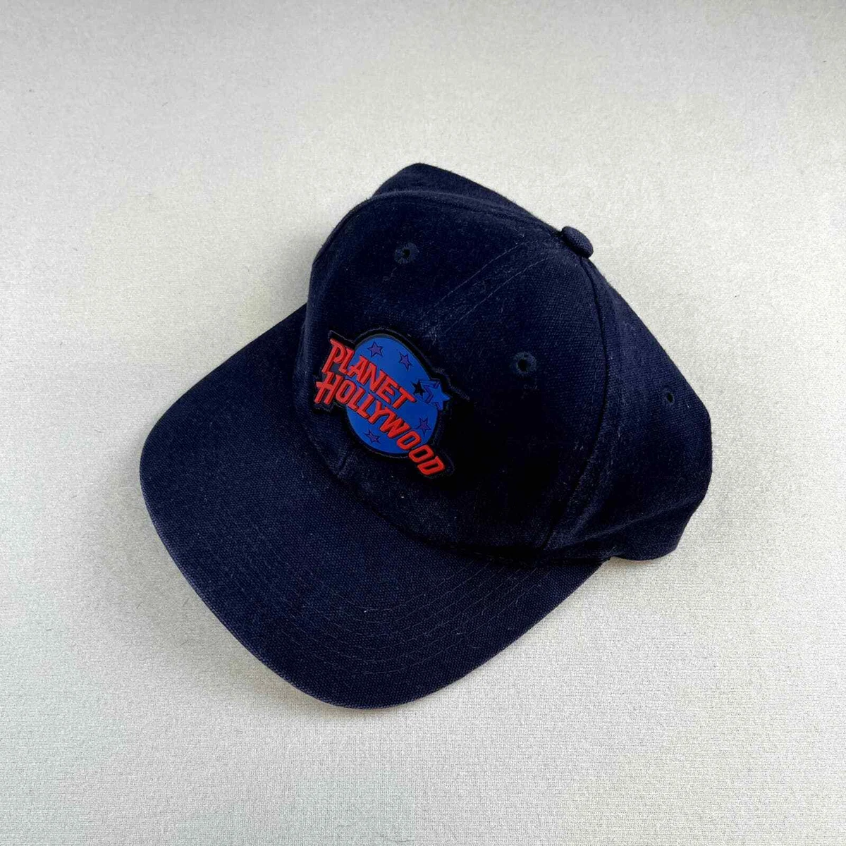 Vintage Early 90’s Planet Hollywood New York Black Baseball Hat Original Planet Hollywood Men main image 3