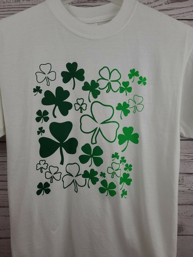 Saint St Patrick's Day Irish Men's Medium Size Shirt St Patty's Theme T-Shirt - Picture 6 of 11