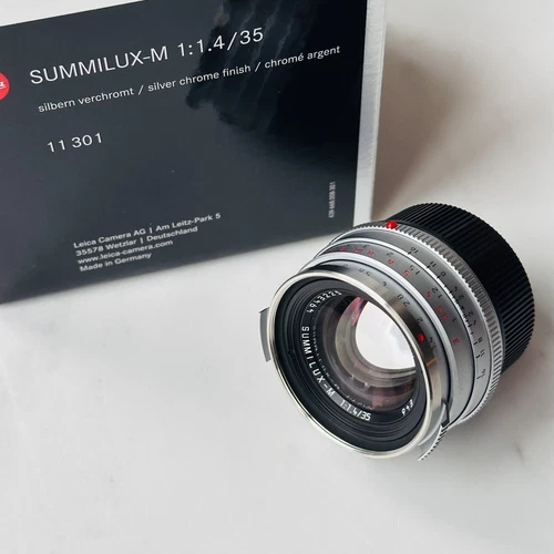 Leica 35mm Summilux-M 1.4 'Classic' Steel Rim Re-Issue 11301