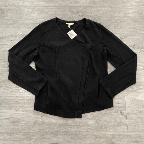 Eileen Fisher Jacket Linen Women’s Small Sweater Cardigan Pockets Lagenlook New