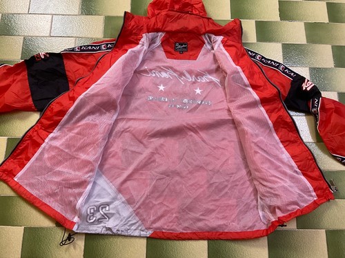Vintage Karl Kani tapered full zip with packable hooded windbreaker jacket XL - Picture 8 of 13