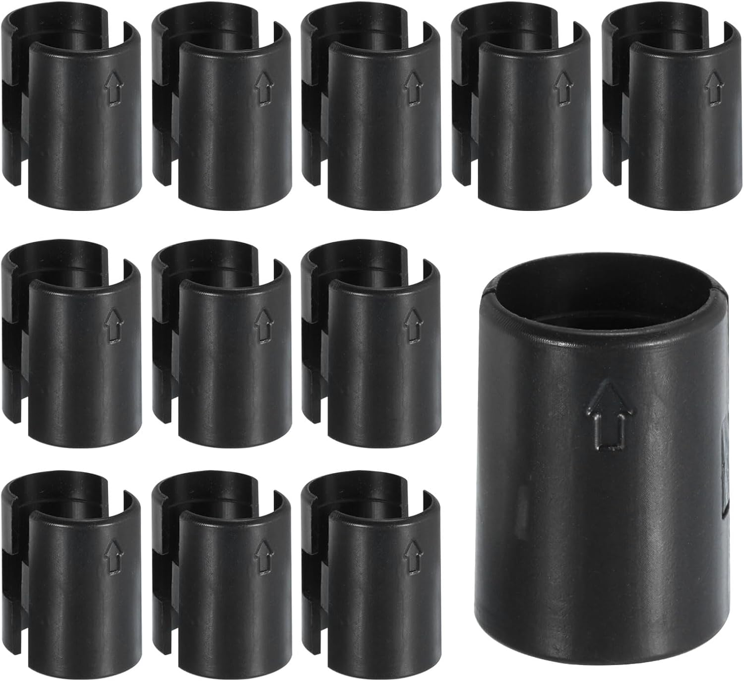 Wire Shelf Clips, 24Pcs 7/8 Inch(22Mm) Wire Shelving Lock Clips, Plastic Shelvin