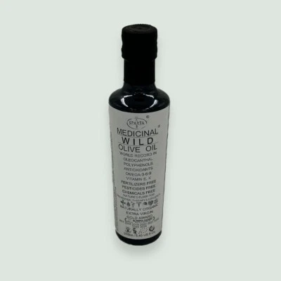 SPARTA MEDICINAL EVOO Sparta White Limited Edition Medicinal Organic Wild EVOO 2025/6 Harvest