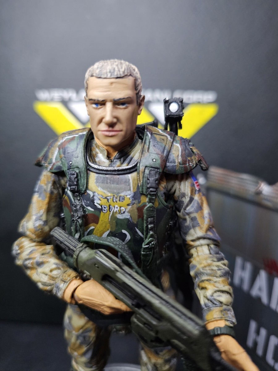 NECA Aliens Colonial Marines 1/10 Custom Heads – UNBEMALTE Köpfe Für Action-Figuren