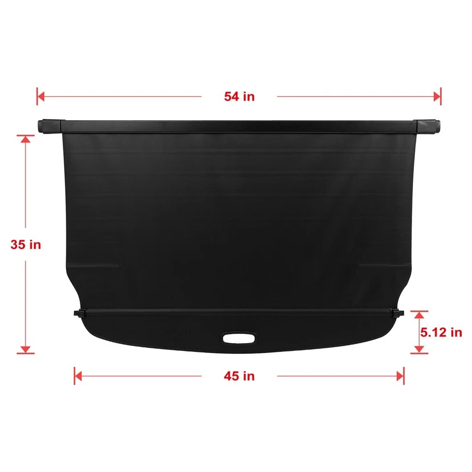 Retractable Rear Cargo Cover Security Trunk Shade For 2023-25 Kia Sportage 2.5L - Изображение 2 из 4