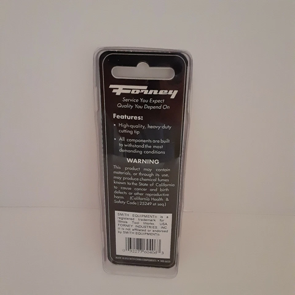 Forney Welding Cutting Tip 60406 Smith Compatible Oxygen Acetylene Size MC12-0 - Image 3 of 4