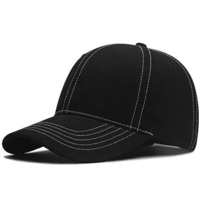 XXL 61-68cm Oversize Big Baseball Cap Structured Twill Plain